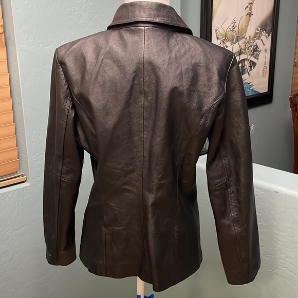 Genuine leather Worthington jacket women’s medium - Picture 3 of 6